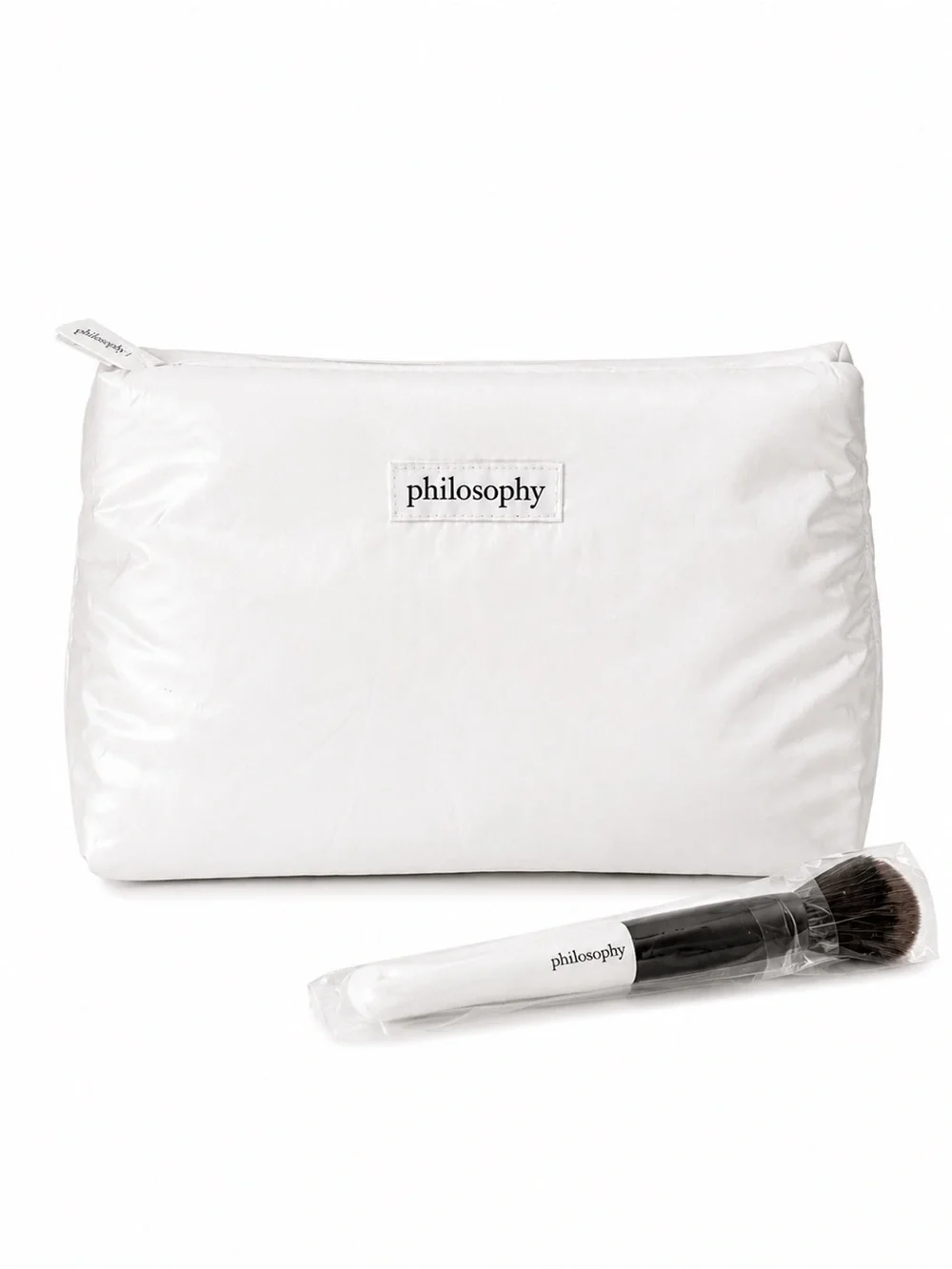 Philosophy white satin